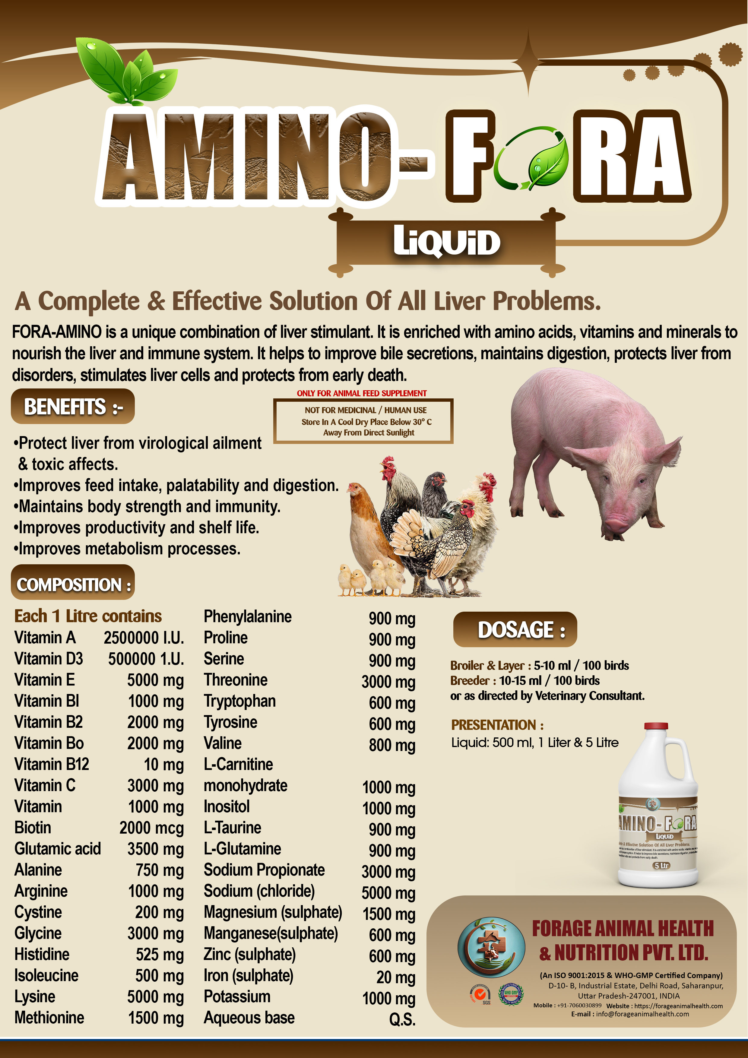 AMINO-FORA AMINO-FORA