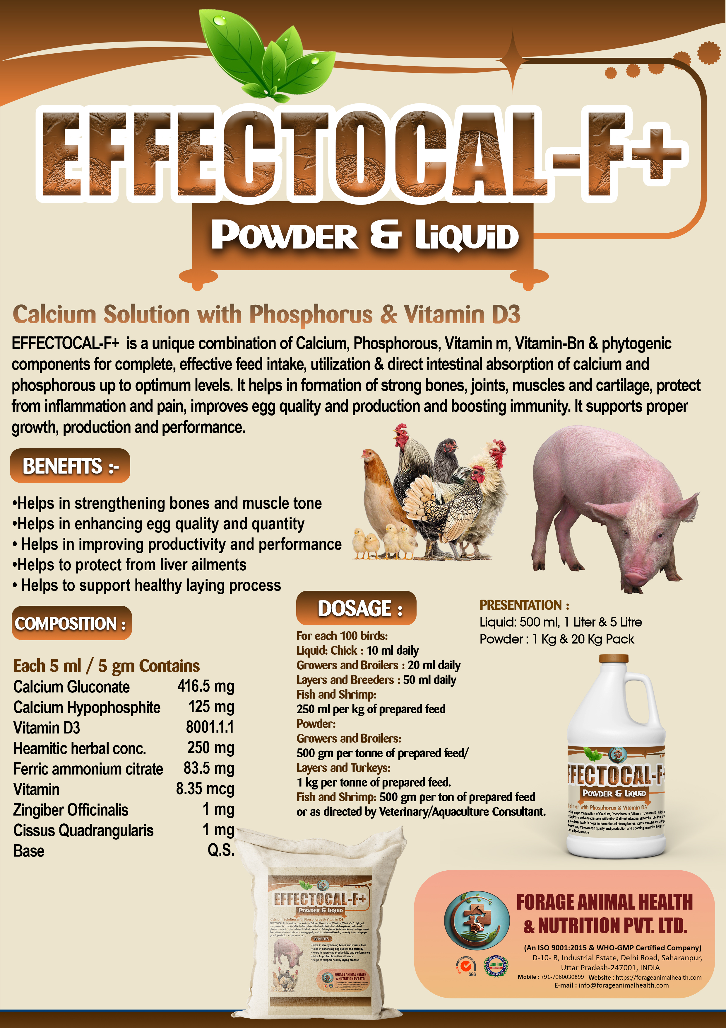 EFFECTOCAL-F+ EFFECTOCAL-F+